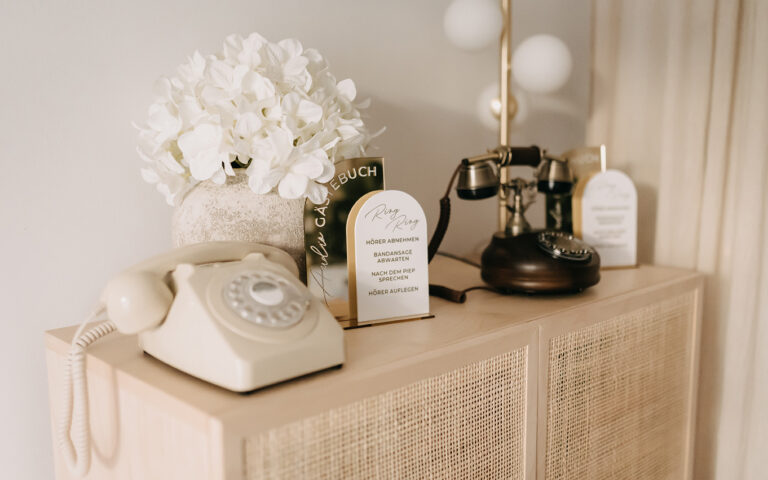 Weddyphone, Audio Gästebuch Telefon, Hochzeit